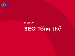 DỊCH VỤ SEO TỔNG THỂ TRỌN GÓI UY TÍN