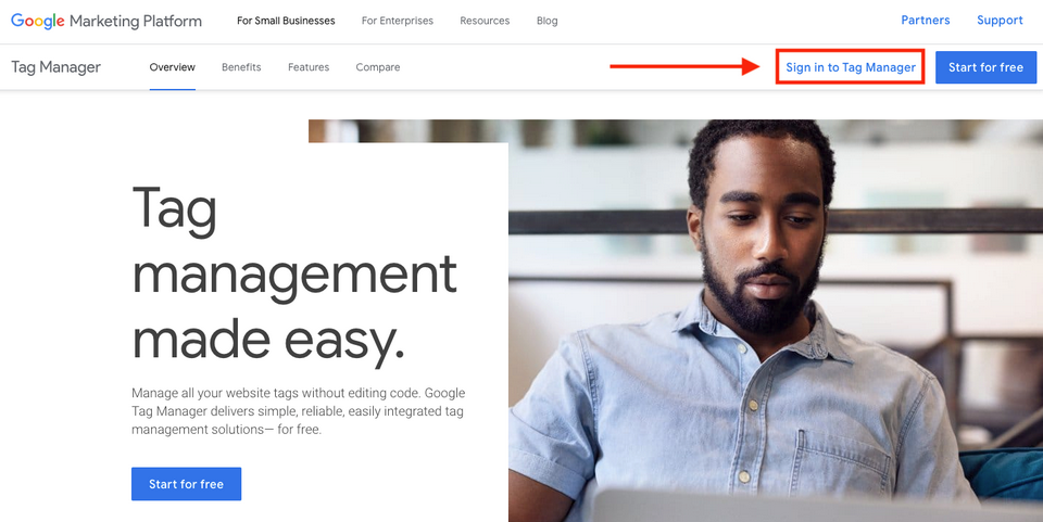 Tìm hiểu ứng dụng Google Tag Manager và lợi ích của công cụ này 4 Tạo tài khoản Google Tag Manager