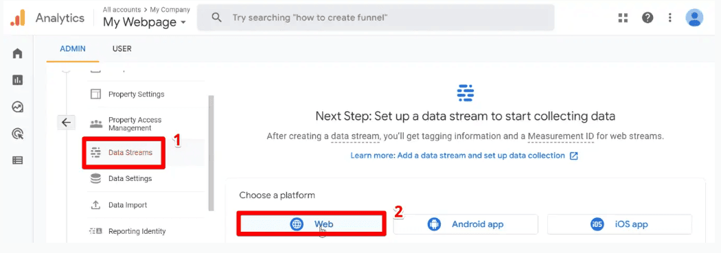 Google Analytics 4 là gì? Hướng Dẫn Cách Sử Dụng 12 Sao chép mã theo dõi hoặc ID đo lường và dán vào mã HTML của trang web.