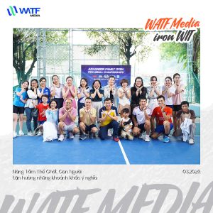 CHUYẾN DU LỊCH SỨC KHỎE ĐẦU TIÊN CỦA WATF MEDIA