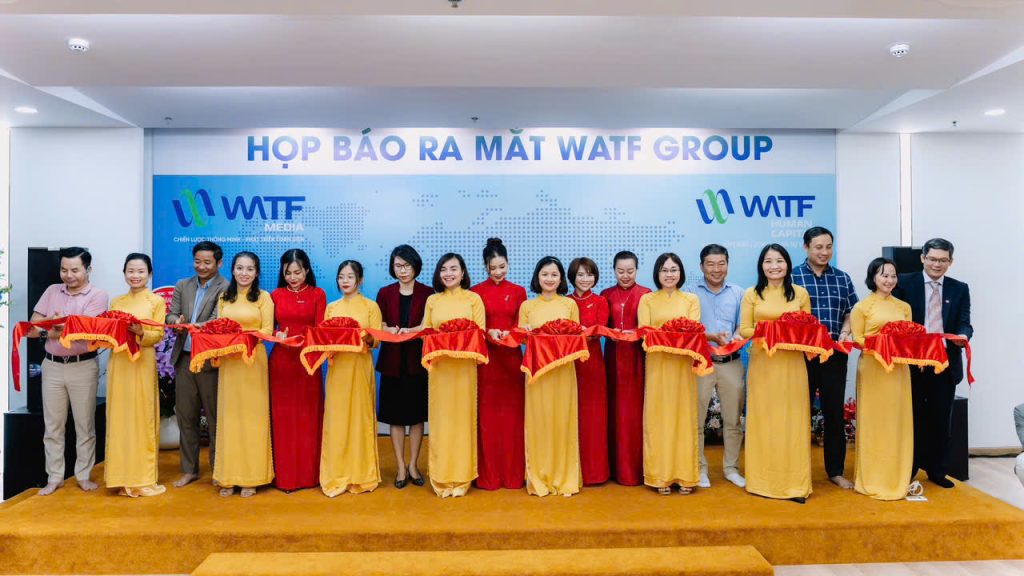 KHAI TRƯƠNG CÔNG TY CỔ PHẦN DỊCH VỤ TRUYỀN THÔNG WATF
