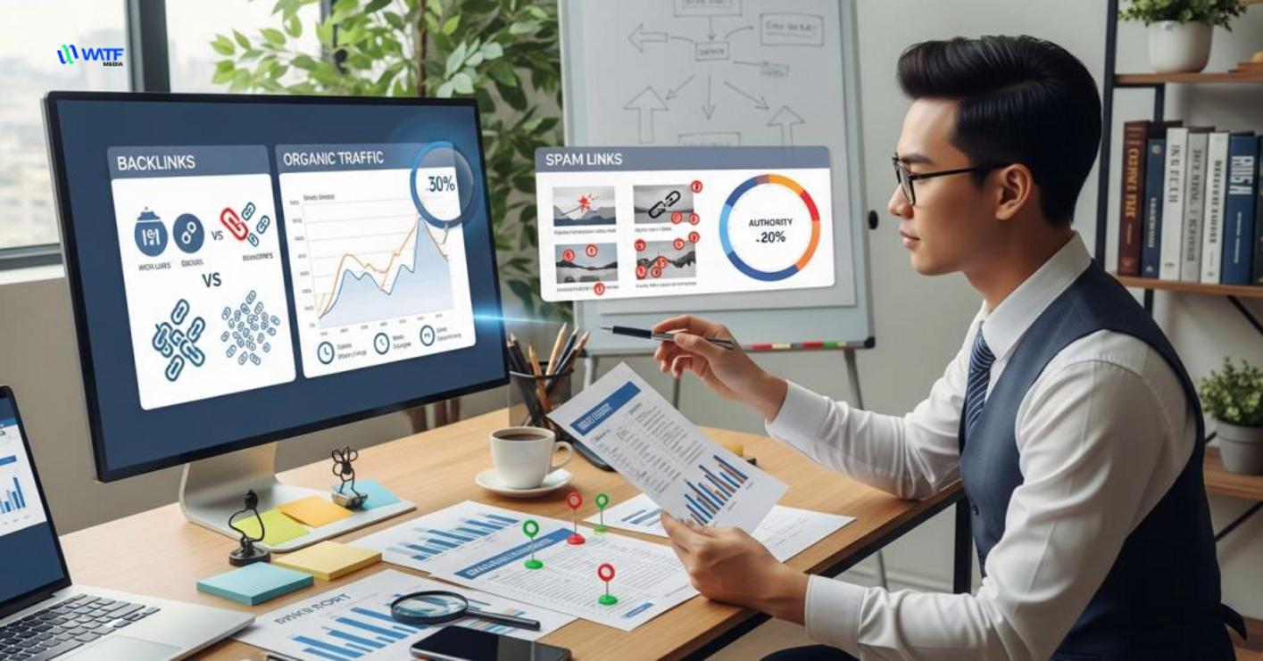 Các yếu tố ảnh hưởng đến authority score: backlink, traffic và tín hiệu spam