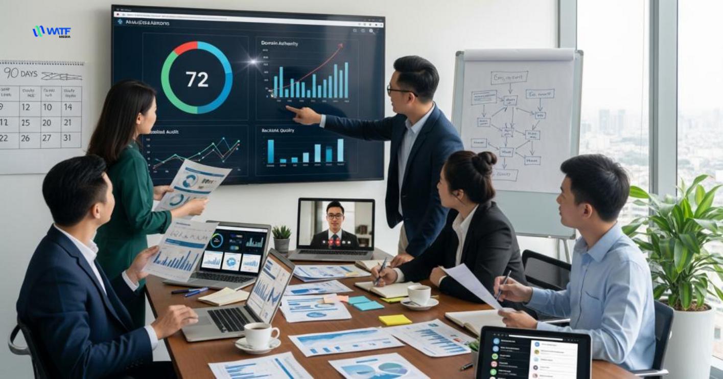 Lộ trình hành động 90 ngày cho cmo: đo lường, ưu tiên và hợp tác dịch vụ