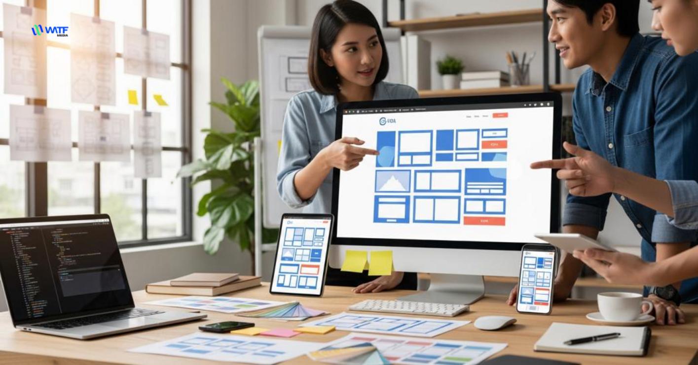 Giao diện web là điểm chạm đầu tiên giữa thương hiệu và khách hàng Giao diện web là điểm chạm đầu tiên giữa thương hiệu và khách hàng