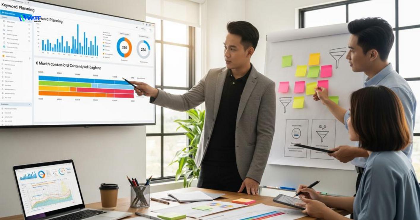 Lập kế hoạch từ khóa dài hạn và chiến lược thương hiệu