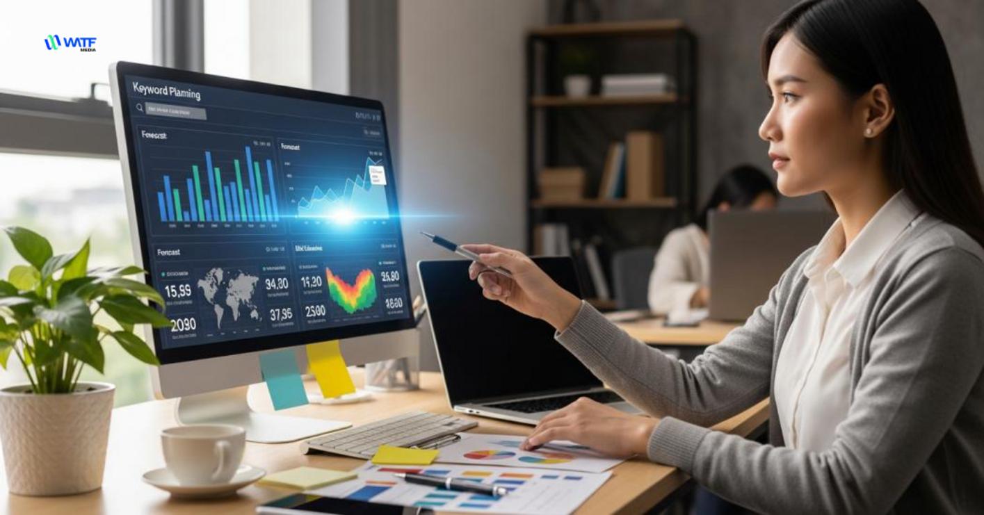 Google Keyword Planner là công cụ miễn phí của Google hỗ trợ nghiên cứu từ khóa cho quảng cáo và SEO