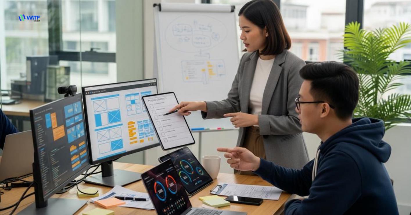 Checklist hành động cho project manager khi quản lý dự án web