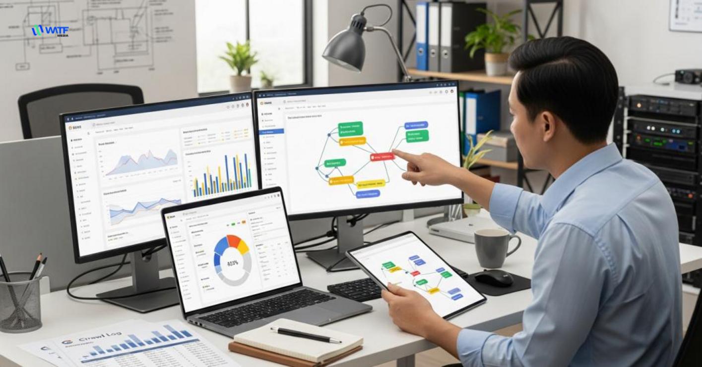 Đánh giá chính xác trạng thái index giúp tránh lãng phí crawl budget efficiency và kịp thời xử lý các liên kết không đạt tiêu chuẩn