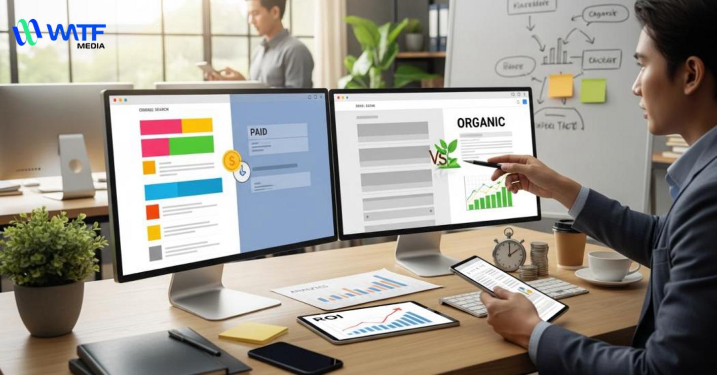 Phân biệt Organic Search với Paid Search