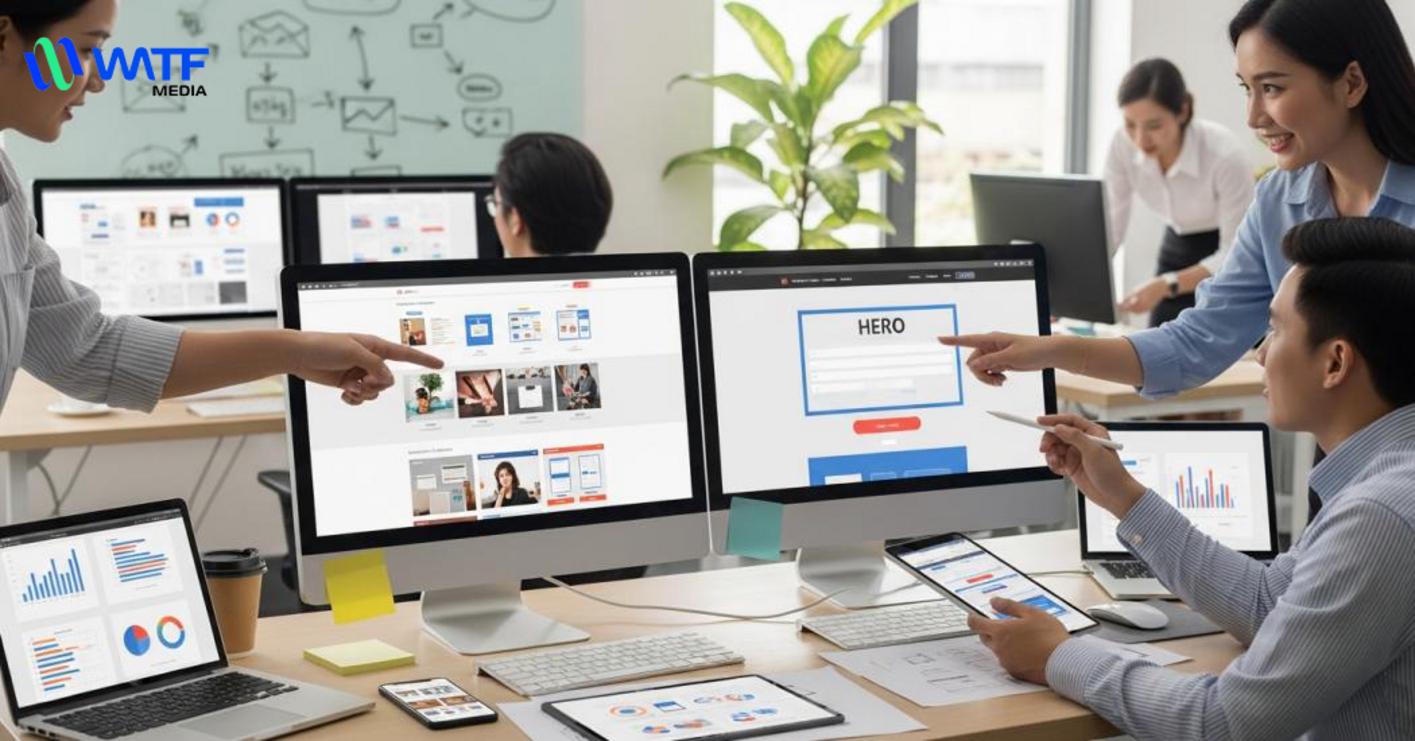 Khi nào nên dùng website, khi nào nên dùng landing page?