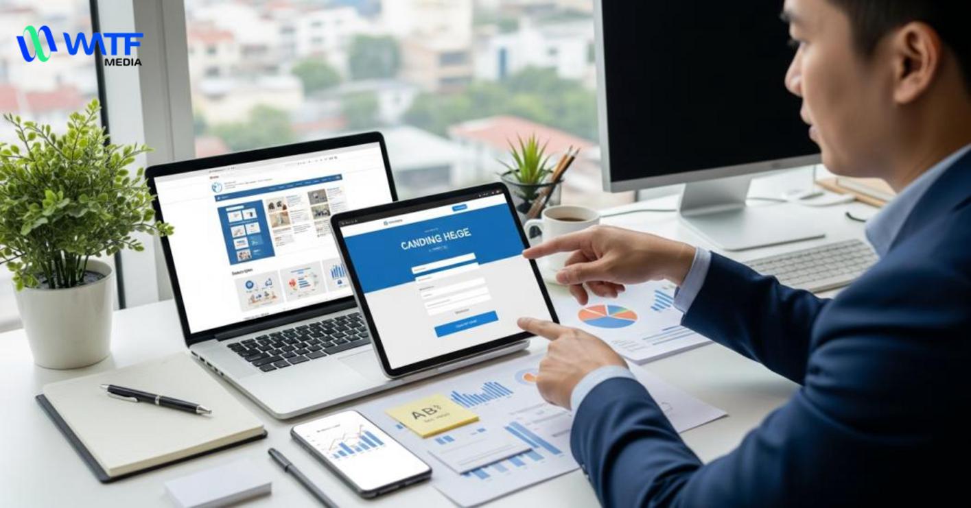 Định nghĩa: website và landing page