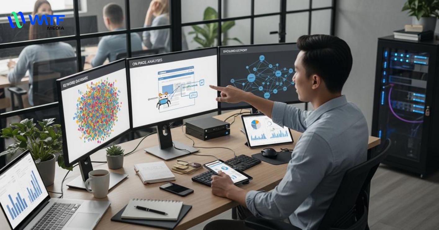 Cơ chế hoạt động của Semrush: dữ liệu và công nghệ