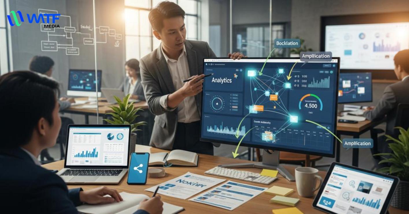 Phân phối nội dung, social amplification và chiến lược backlink cho doanh nghiệp của bạn