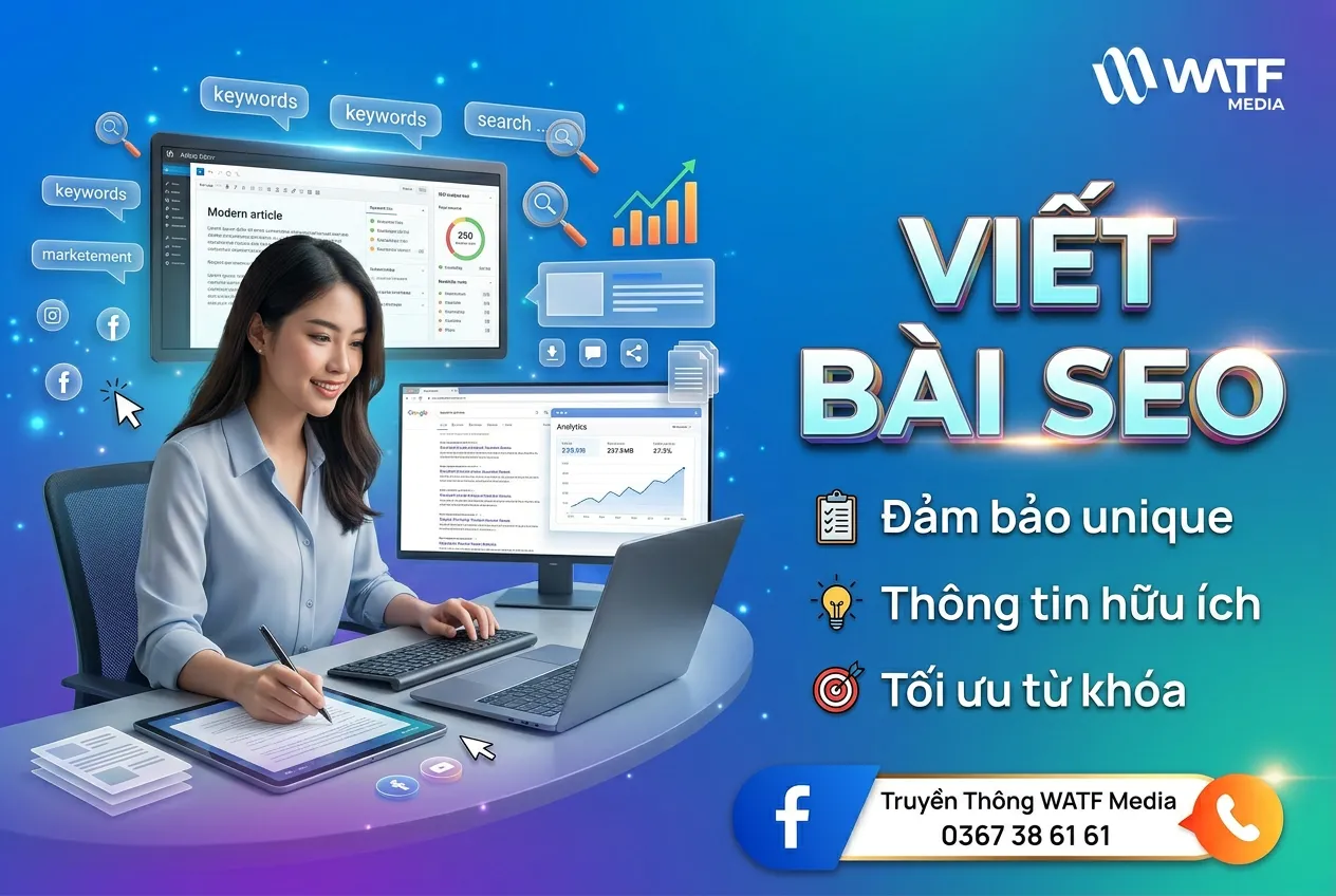 Bài viết SEO giúp website tăng thứ hạng Google, thu hút khách hàng và xây dựng uy tín thương hiệu lâu dài