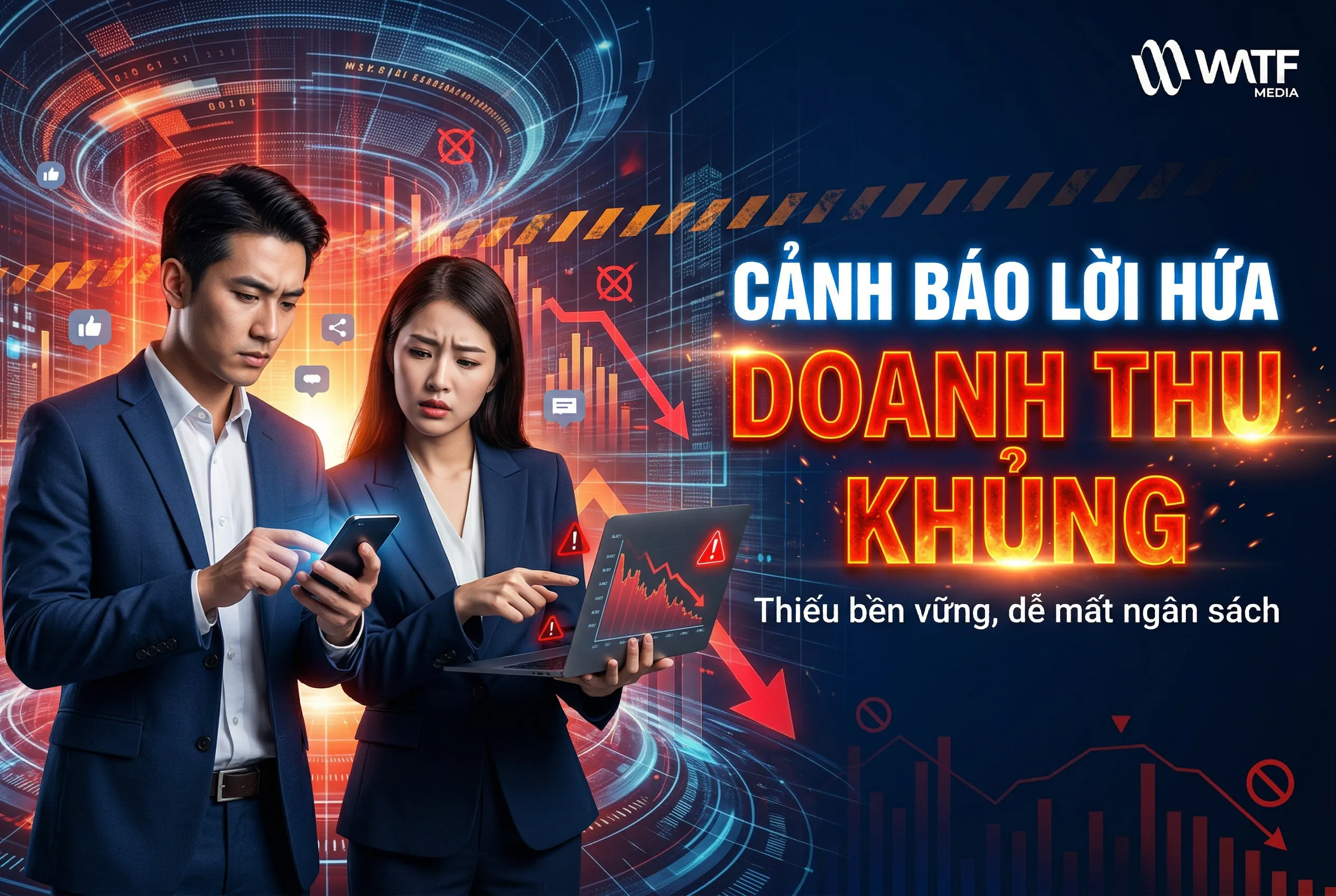 Cam kết doanh số phi thực tế có thể khiến doanh nghiệp mất ngân sách mà không xây dựng được nền tảng bền vững
