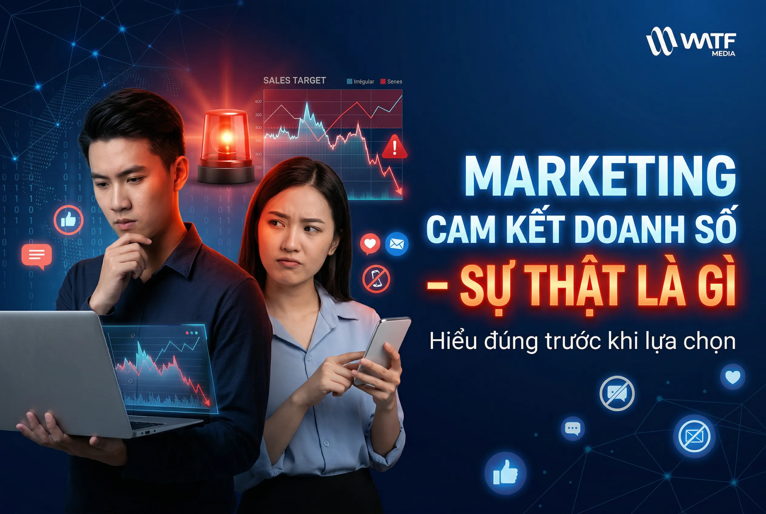 Marketing cam kết doanh số là mô hình hợp tác với lời hứa tăng doanh thu, nhưng tiềm ẩn nhiều rủi ro nếu thiếu minh bạch
