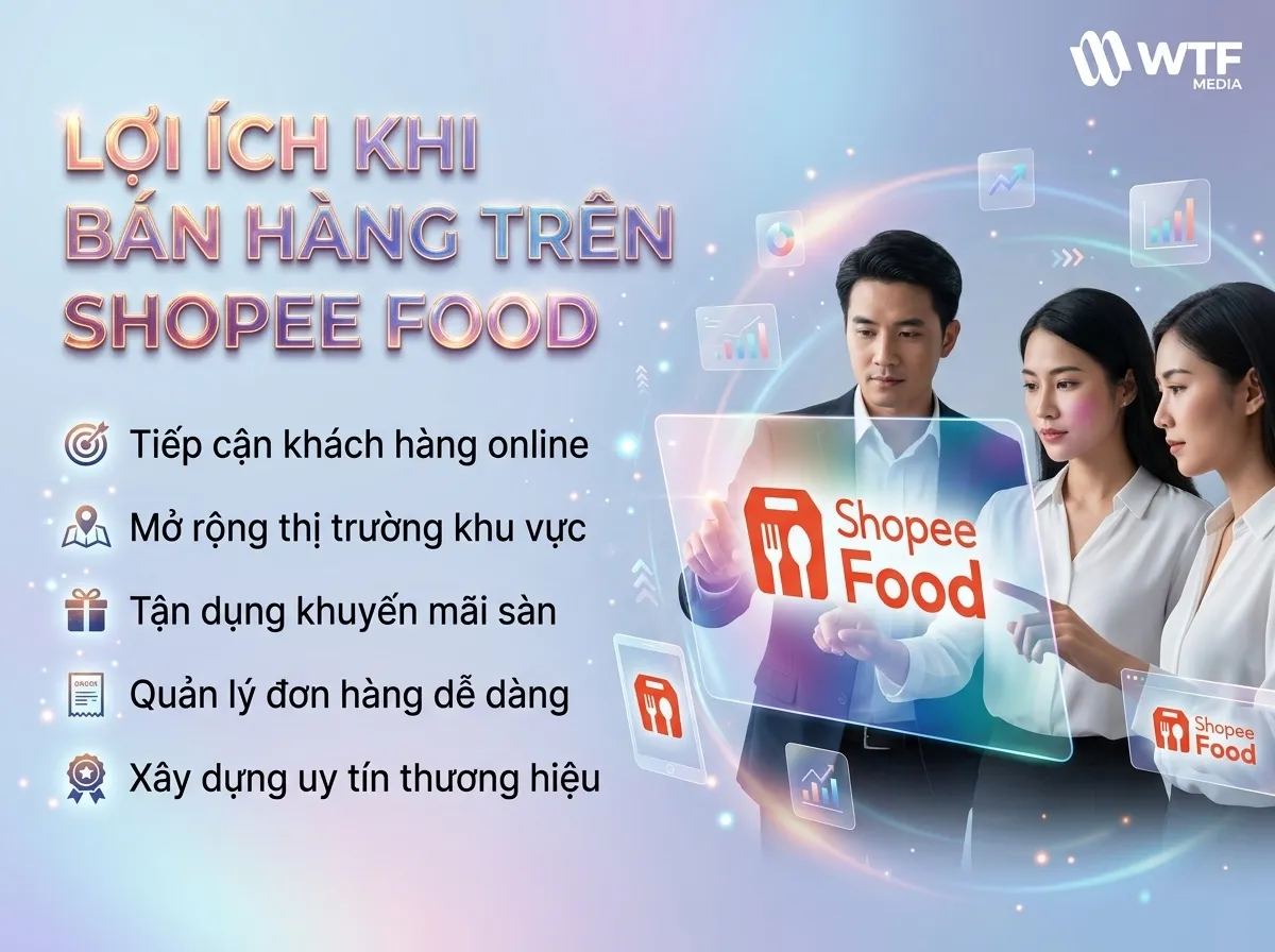 ShopeeFood giúp quán mở rộng khách hàng online, tăng doanh thu và tối ưu vận hành nhờ công cụ bán hàng hiệu quả ShopeeFood giúp quán mở rộng khách hàng online, tăng doanh thu và tối ưu vận hành nhờ công cụ bán hàng hiệu quả