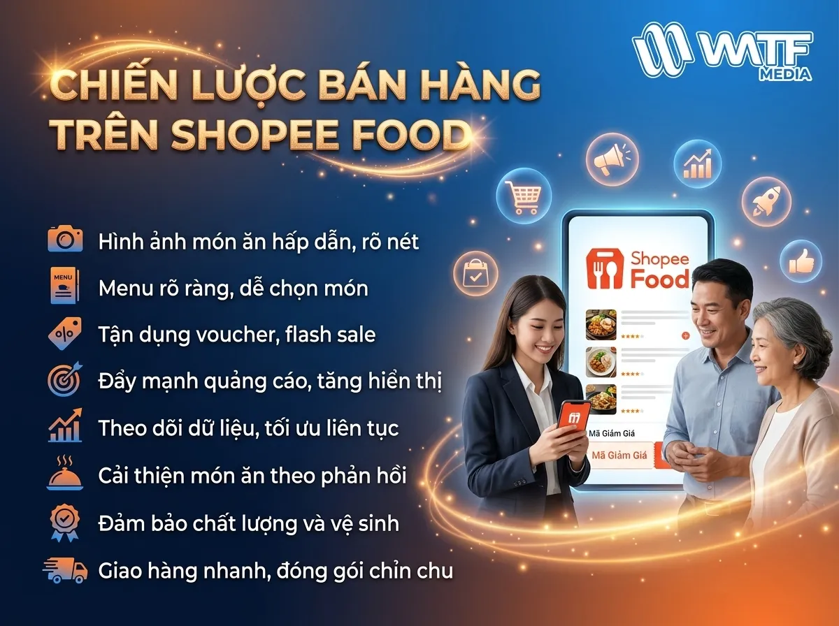 Muốn tăng đơn ShopeeFood, cần làm tốt hình ảnh, marketing, dữ liệu và trải nghiệm khách hàng xuyên suốt Muốn tăng đơn ShopeeFood, cần làm tốt hình ảnh, marketing, dữ liệu và trải nghiệm khách hàng xuyên suốt