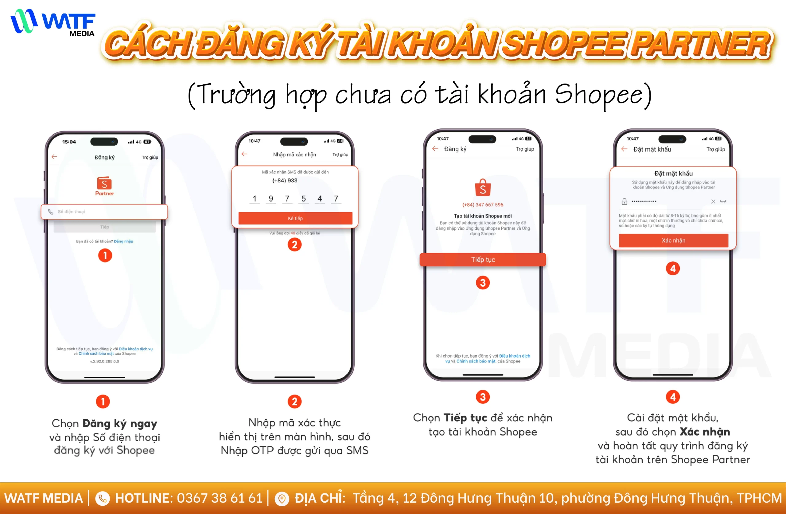Cách đăng ký tài khoản Shopee Partner nếu chưa có tài khoản Shopee Cách đăng ký tài khoản Shopee Partner nếu chưa có tài khoản Shopee