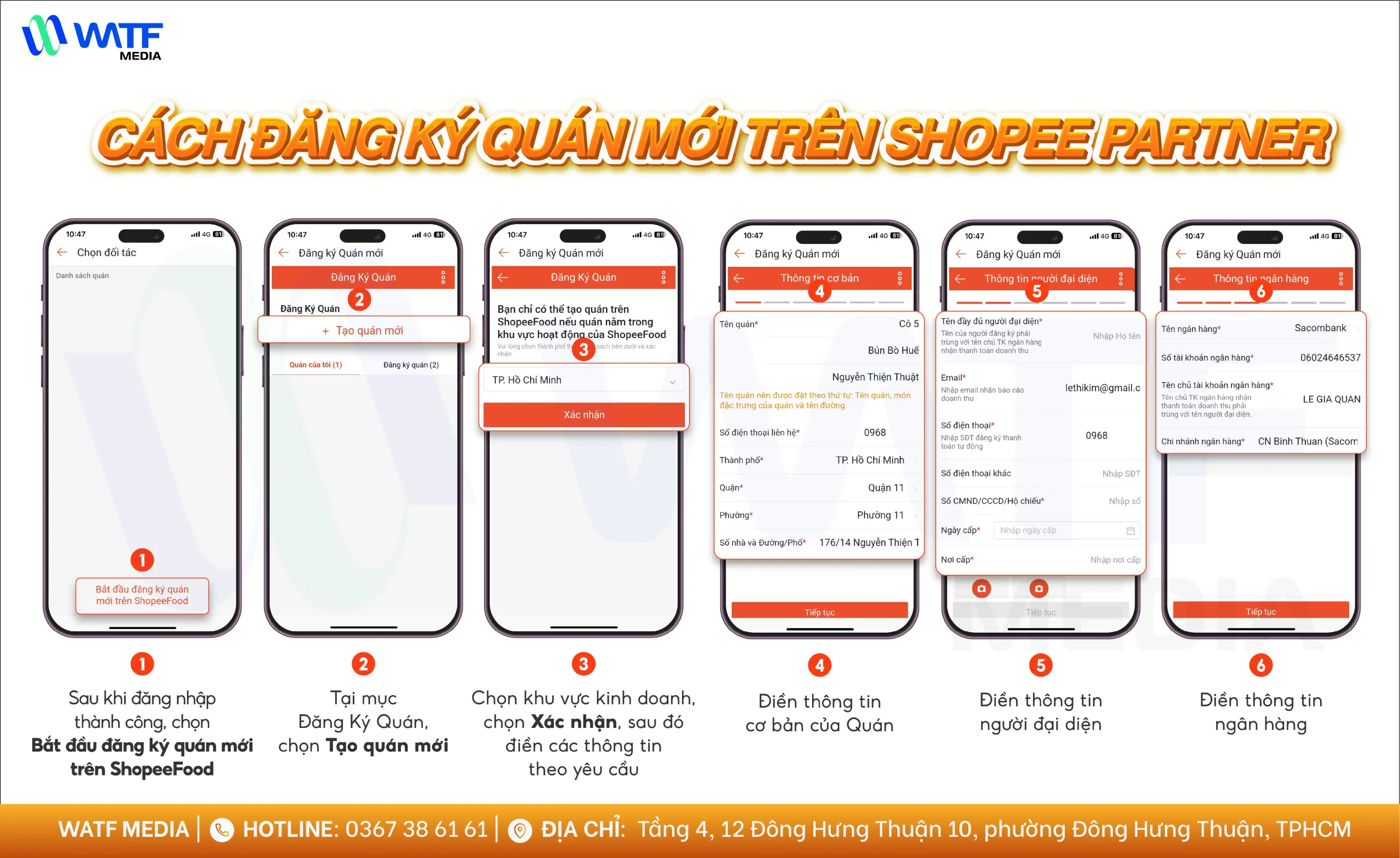 Việc cung cấp thông tin chính xác, hình ảnh chất lượng và giấy tờ hợp lệ giúp hồ sơ quán được duyệt nhanh và đáng tin cậy hơn Việc cung cấp thông tin chính xác, hình ảnh chất lượng và giấy tờ hợp lệ giúp hồ sơ quán được duyệt nhanh và đáng tin cậy hơn