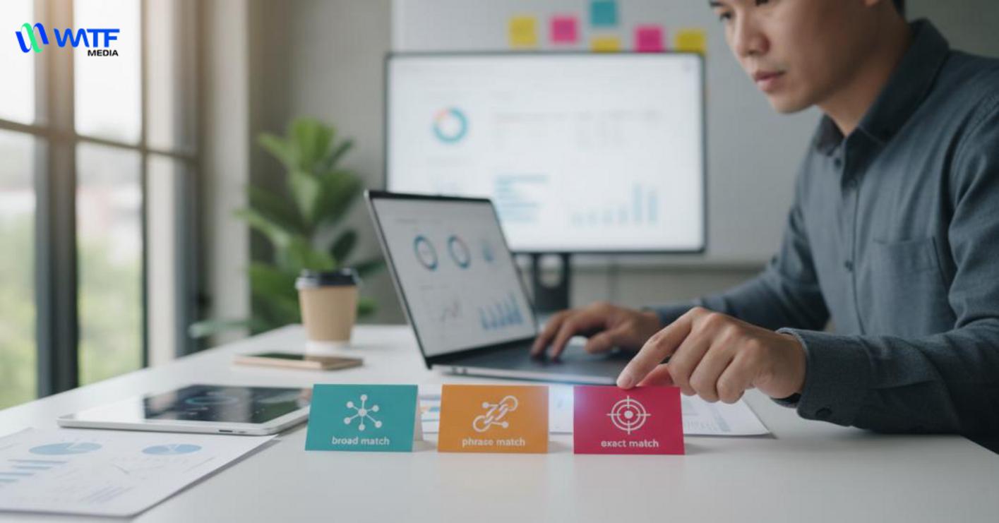 Các loại đối sánh và cách hoạt động (chiến lược từ khóa)