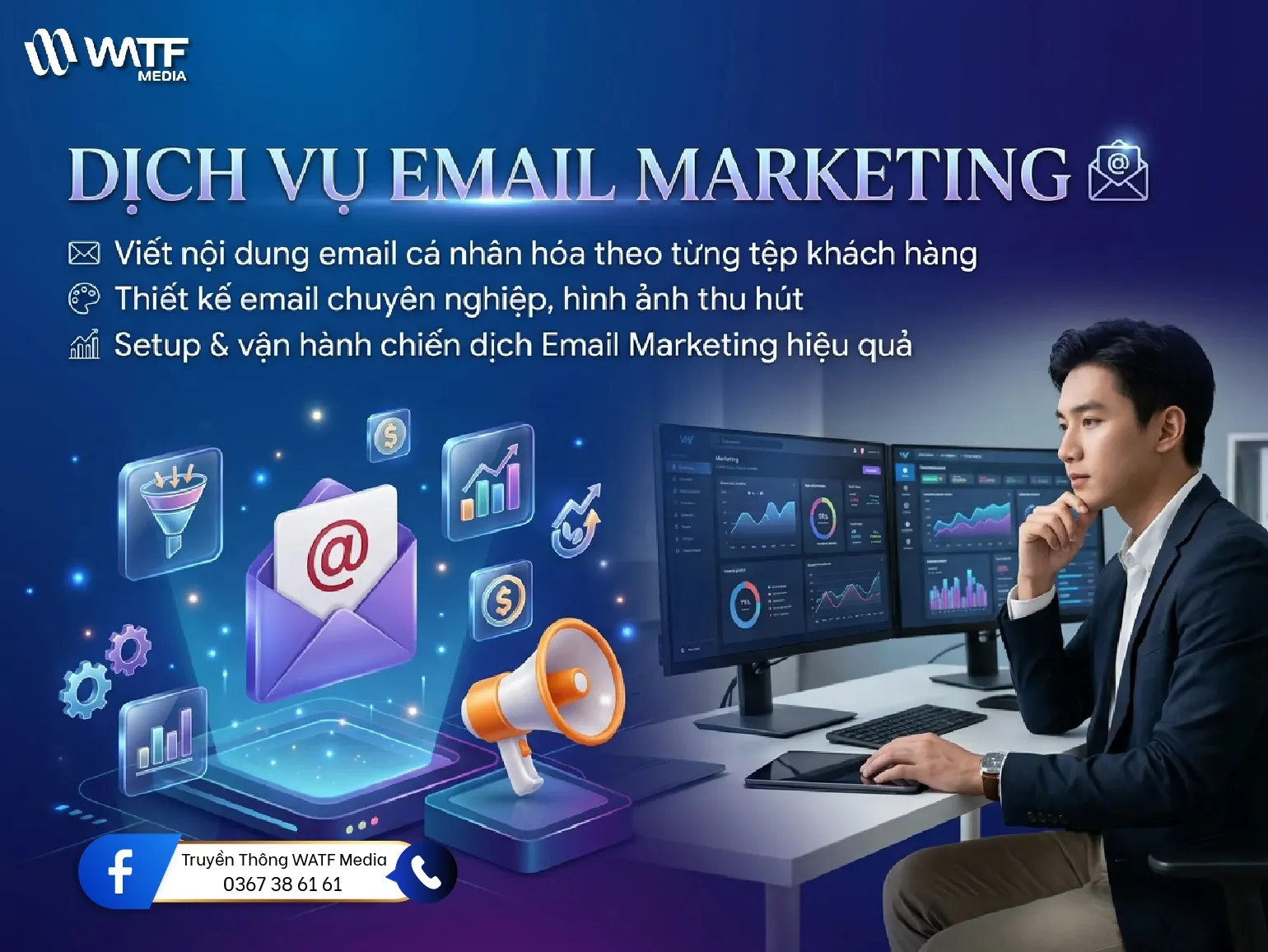 Dịch vụ Email Marketing giúp duy trì khách hàng và tăng tỷ lệ quay lại mua hàng