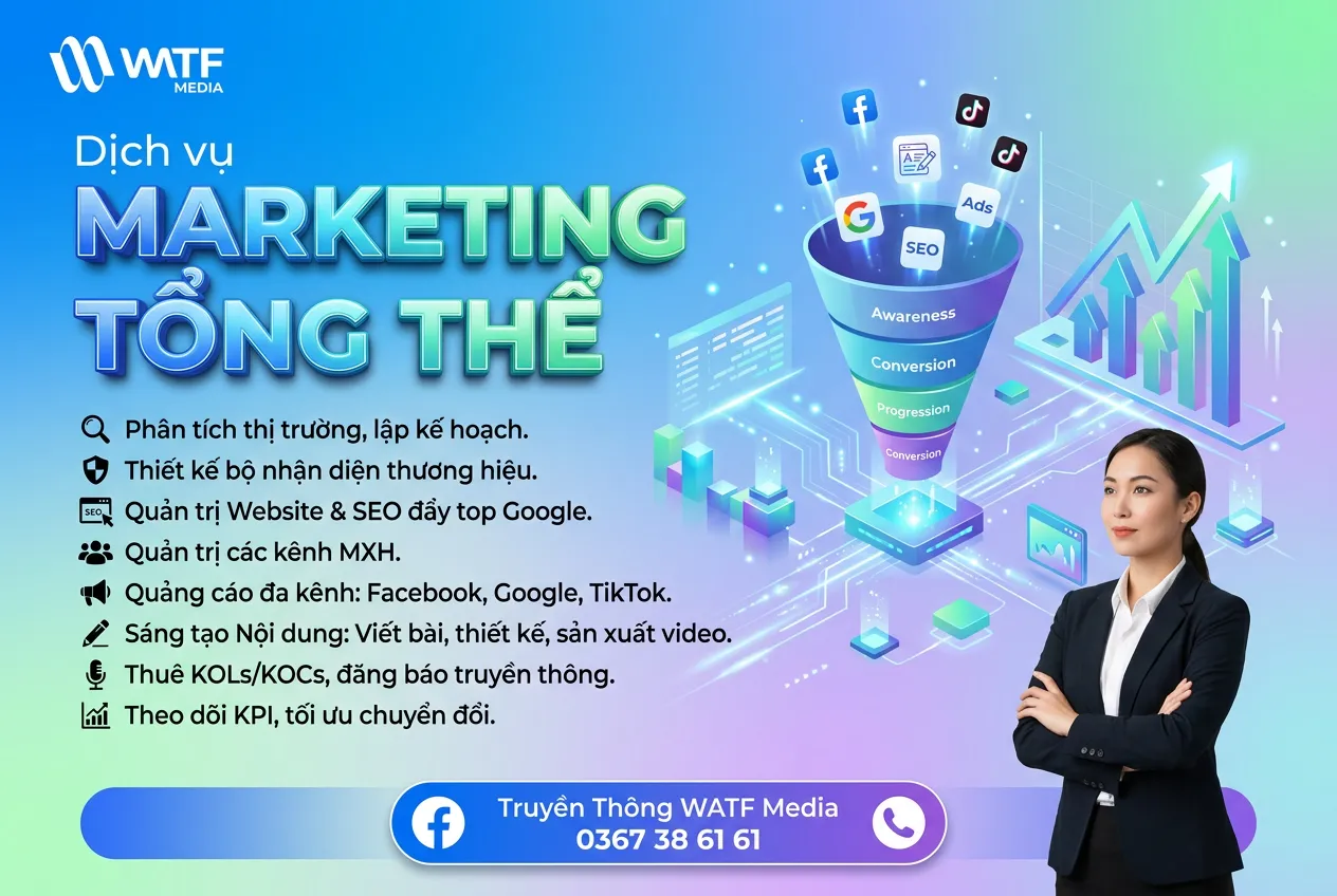 Dịch vụ Truyền thông tổng thể giúp doanh nghiệp phủ sóng đa kênh và tăng hiệu quả toàn diện
