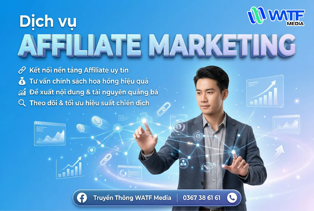 Dịch vụ Affiliate Marketing giúp doanh nghiệp mở rộng kênh bán hàng và chỉ trả chi phí theo hiệu quả