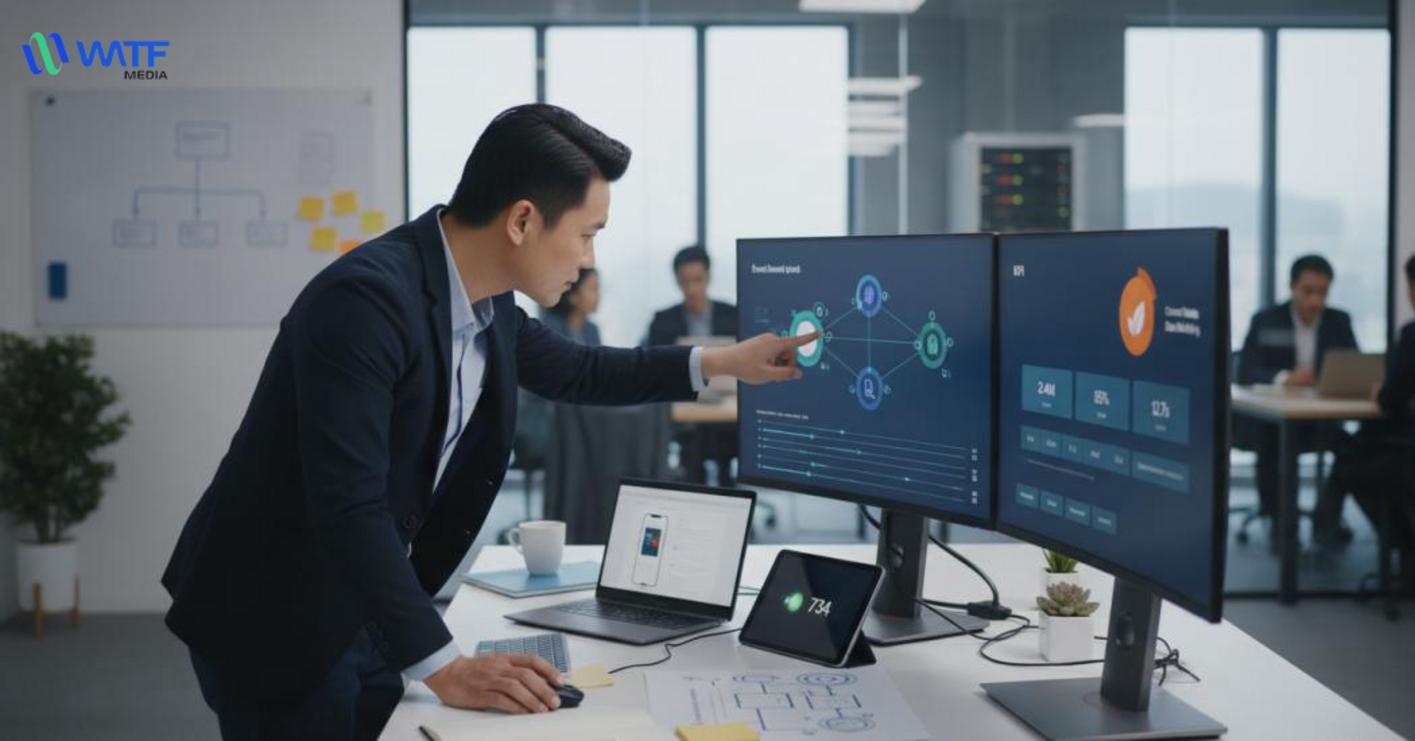 Google Analytics — một phiên bản phân tích dữ liệu web và ứng dụng được thiết kế để theo dõi hành vi người dùng theo mô hình sự kiện