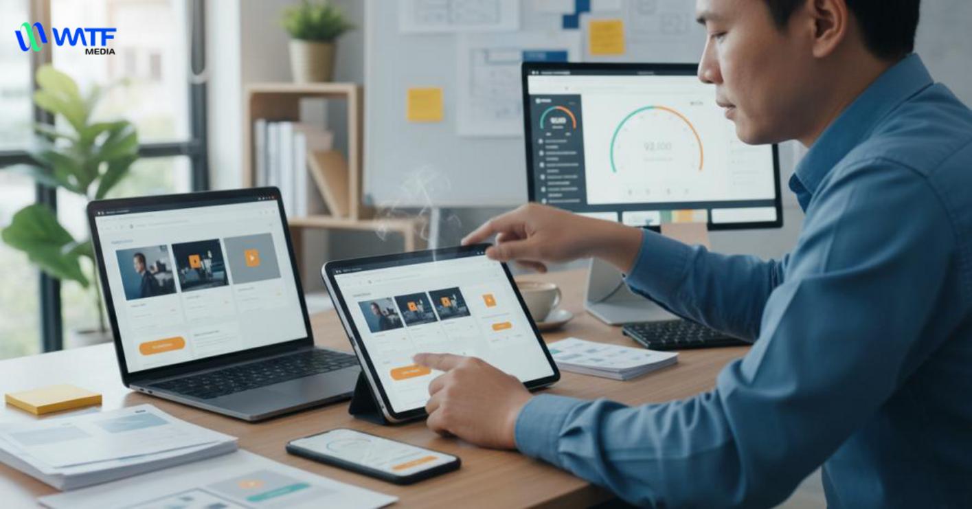 Thiết kế giao diện & ux/ui tối ưu cho chuyển đổi