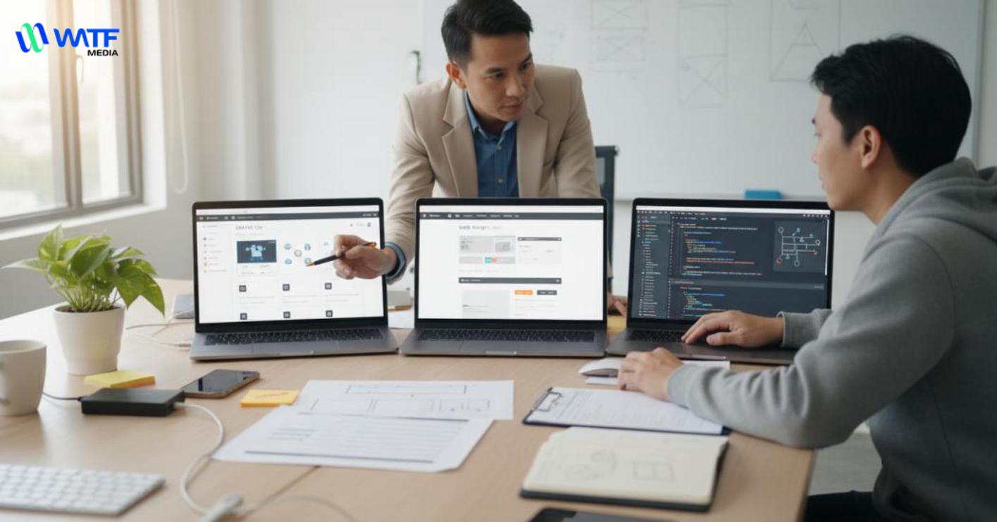 Chọn nền tảng: cms, website builder hay custom development