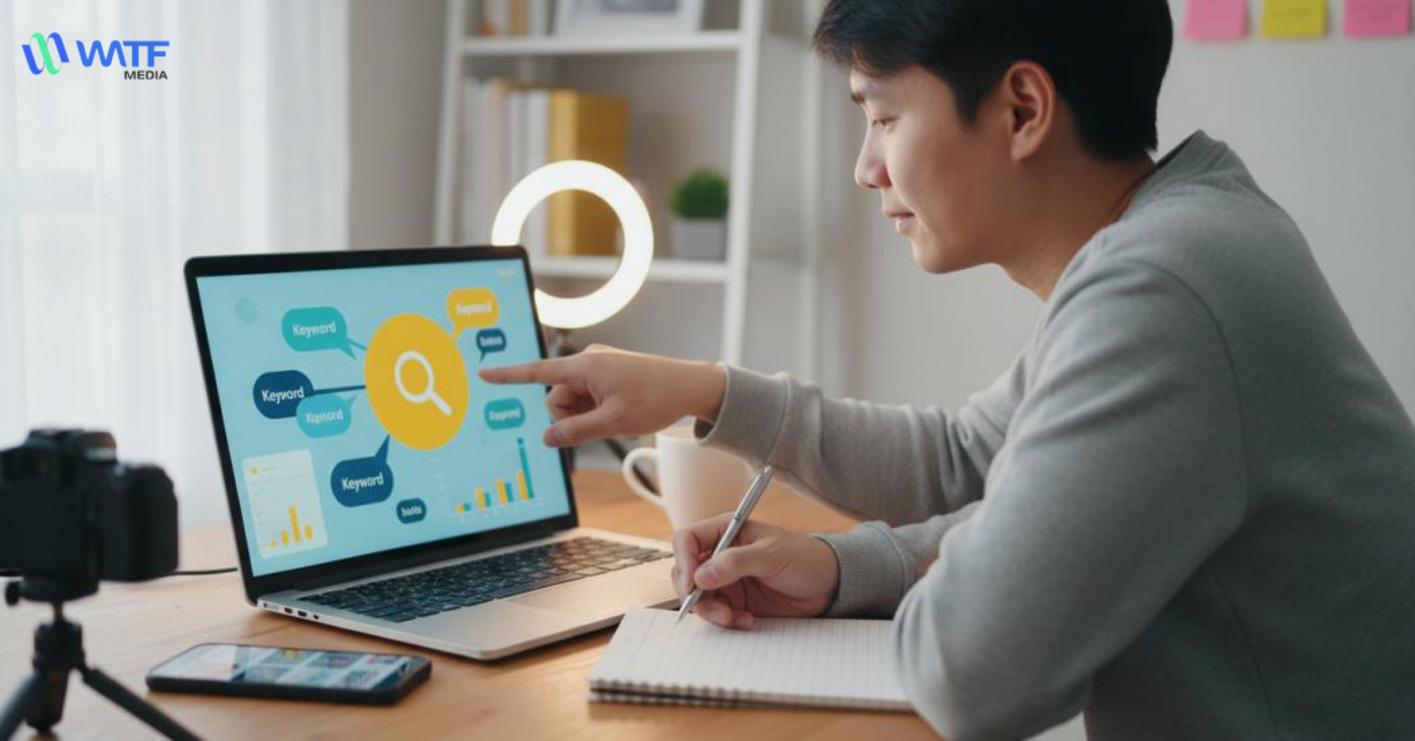 Trong YouTube, nghiên cứu từ khóa Youtube quyết định khả năng video được tìm thấy và đề xuất