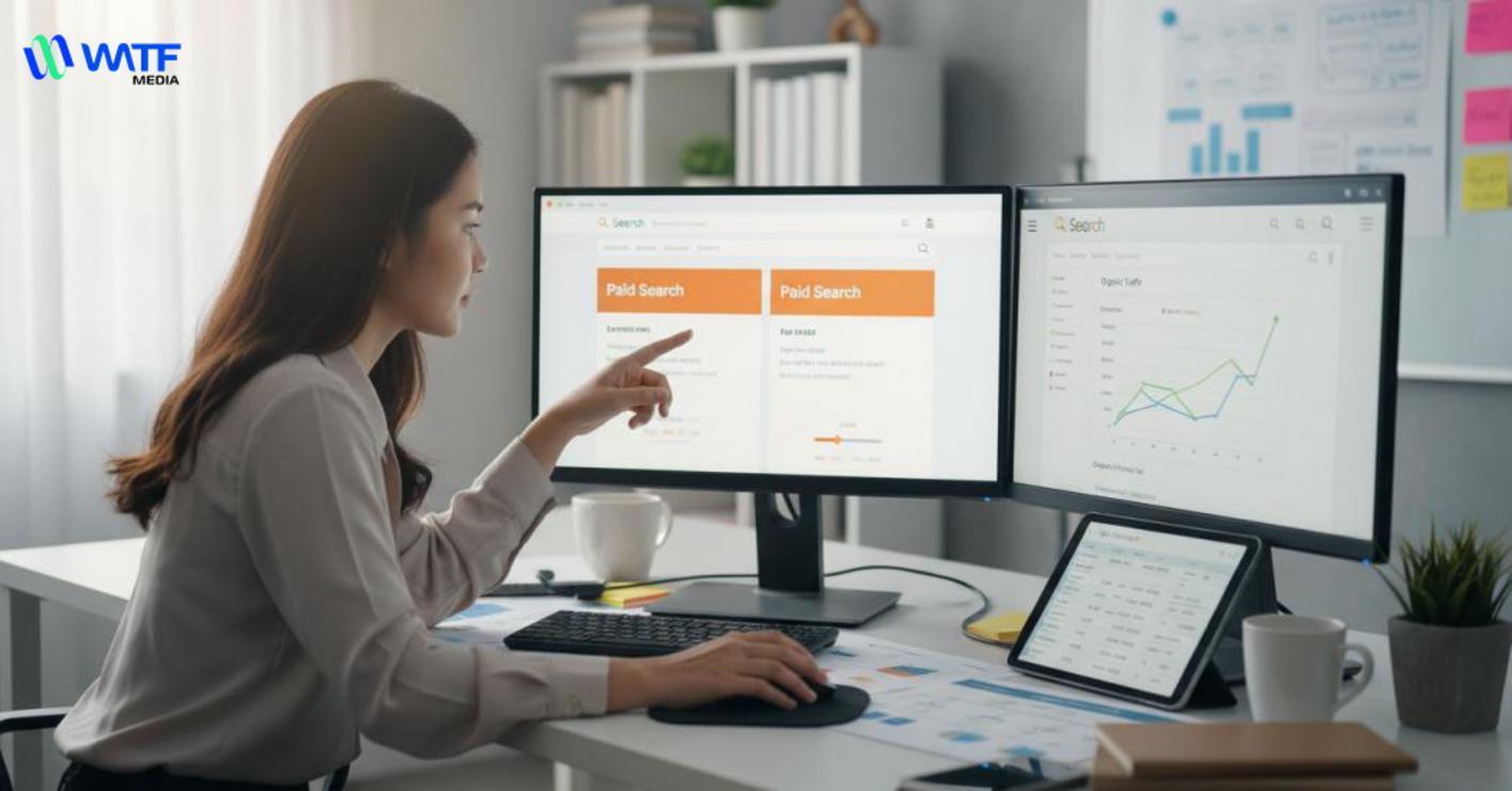 So sánh sem và seo: khi nào chọn quảng cáo trả tiền