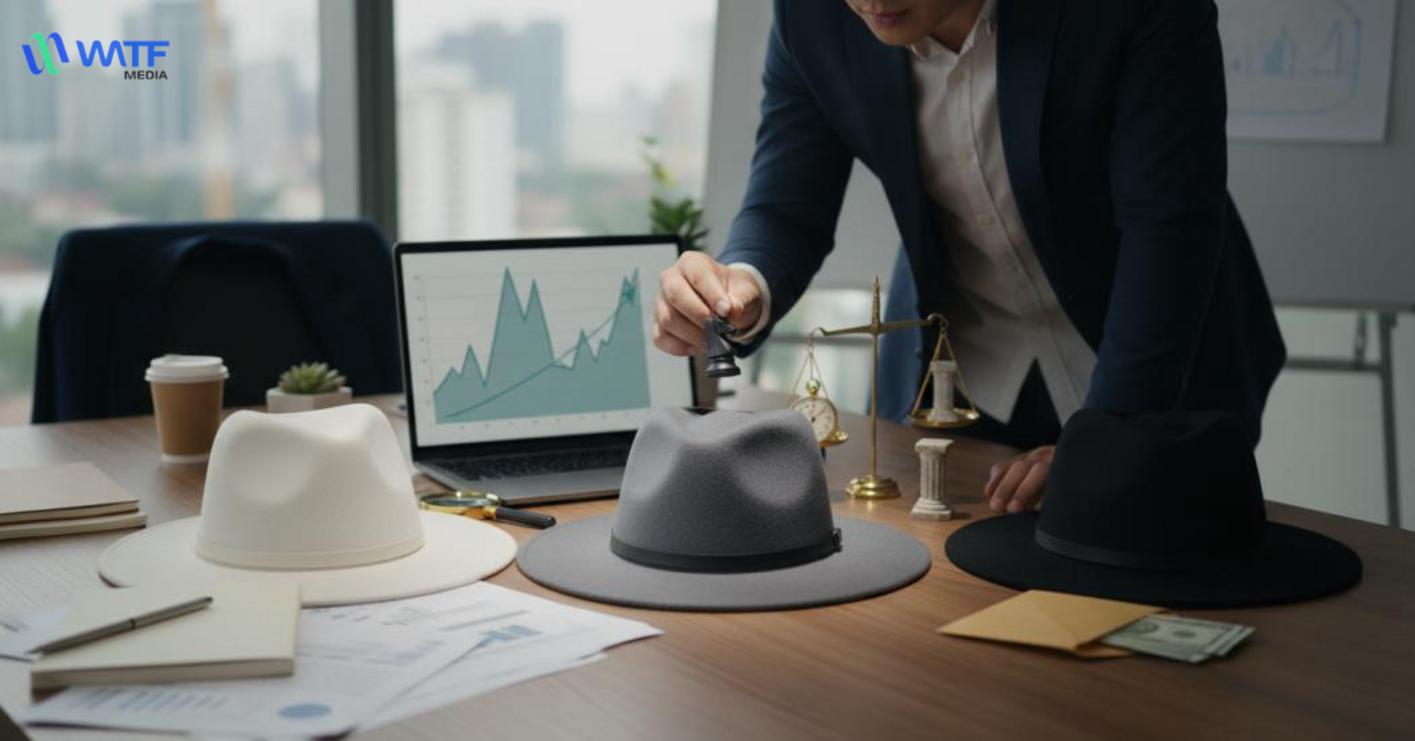 So sánh: seo mũ xám vs seo mũ trắng và seo mũ đen