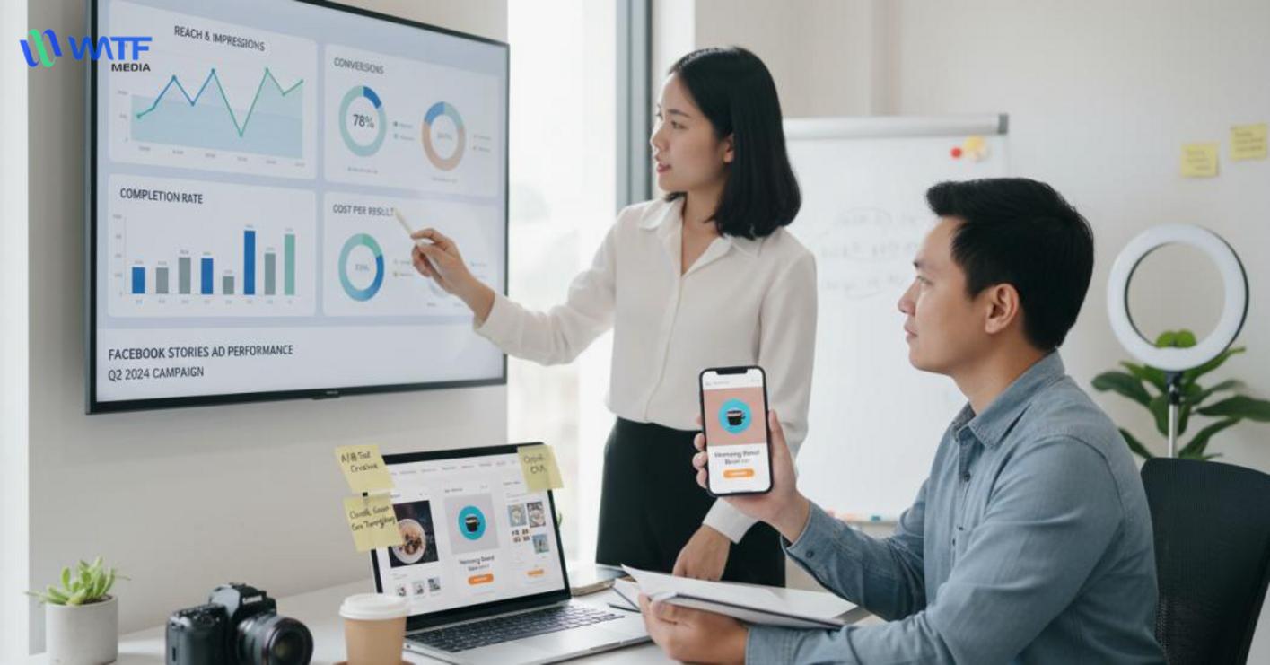 Facebook stories ads, đo lường hiệu quả và tối ưu vận hành