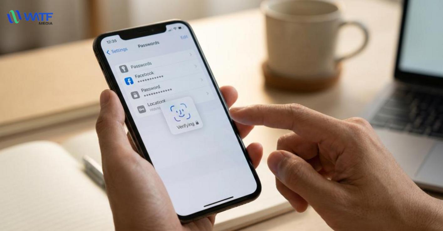 Cách xem mật khẩu facebook đã lưu trên iphone Cách xem mật khẩu facebook đã lưu trên iphone