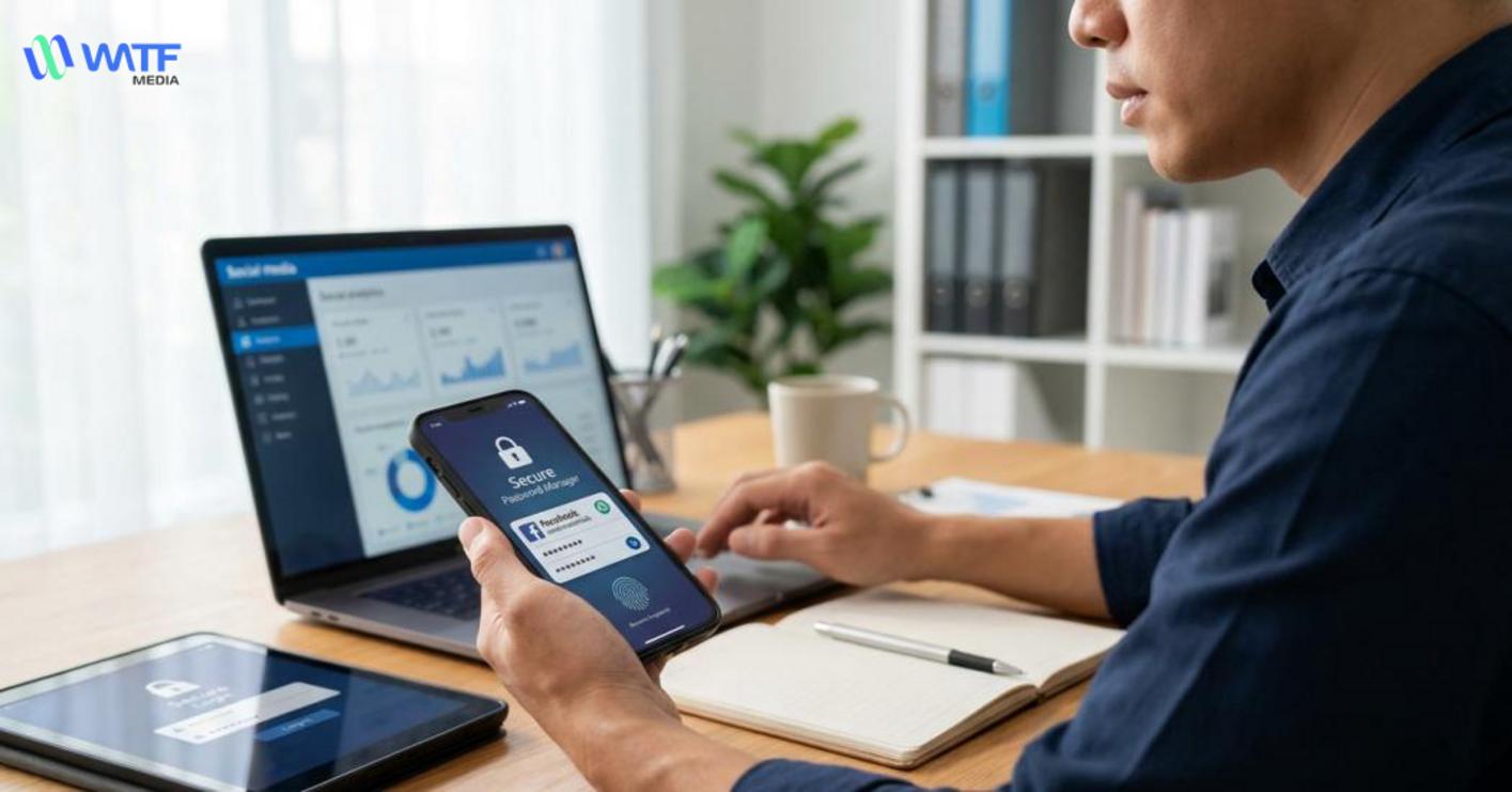 Quản lý mật khẩu facebook an toàn cho chủ shop và admin fanpage Quản lý mật khẩu facebook an toàn cho chủ shop và admin fanpage