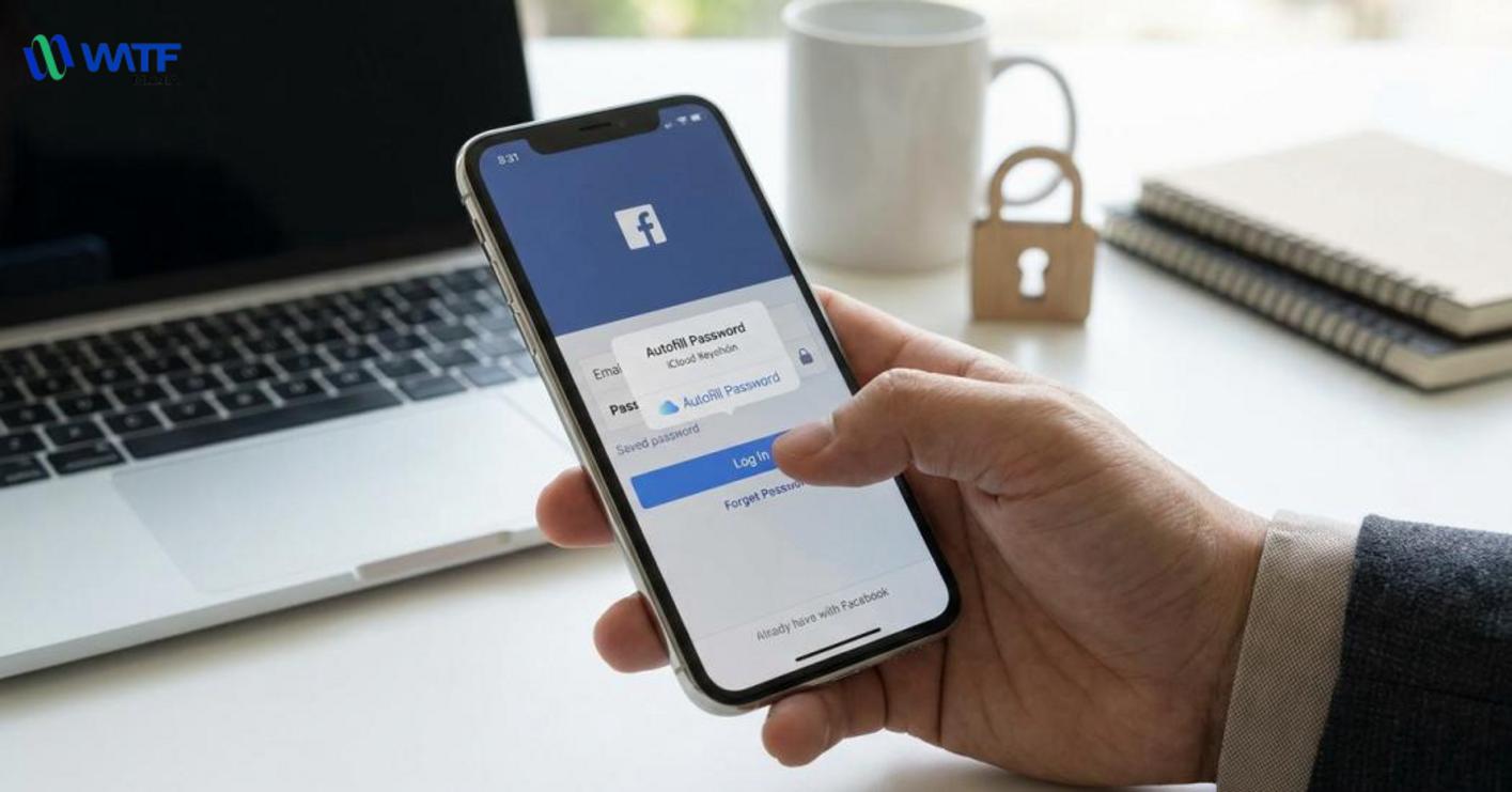 Cách lưu mật khẩu facebook trên iphone với icloud keychain Cách lưu mật khẩu facebook trên iphone với icloud keychain