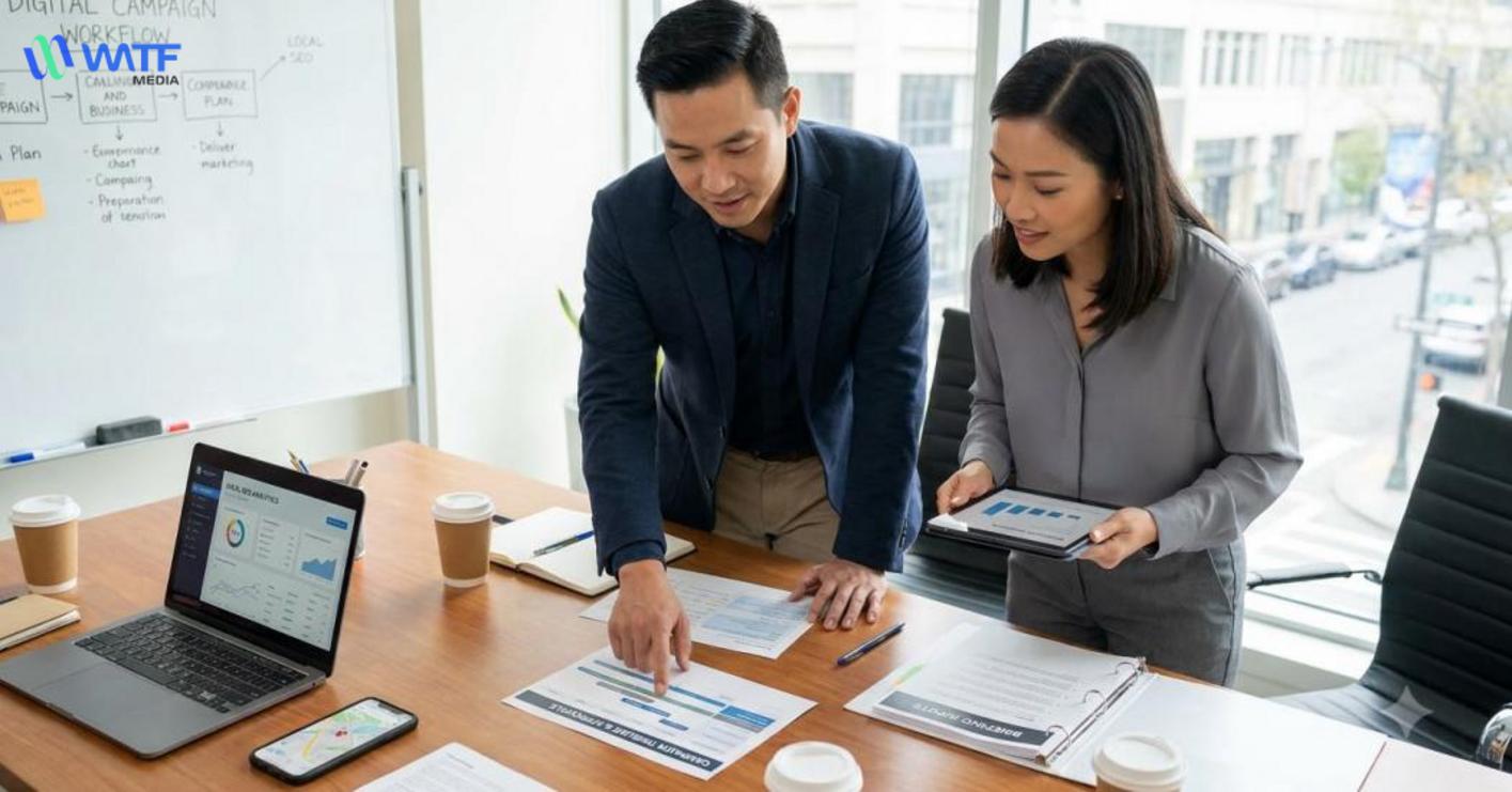 Hiệu quả Digital Marketing phụ thuộc vào sự phối hợp rõ ràng về thông tin, tiến độ và trách nhiệm giữa hai bên. Hiệu quả Digital Marketing phụ thuộc vào sự phối hợp rõ ràng về thông tin, tiến độ và trách nhiệm giữa hai bên.