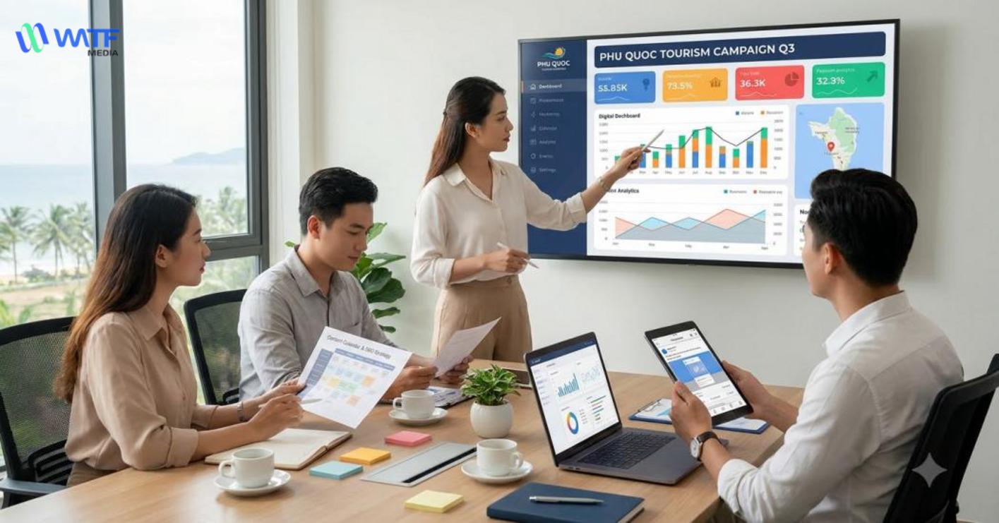 Dịch vụ marketing thuê ngoài Phú Quốc là mô hình doanh nghiệp giao một phần/toàn bộ hoạt động marketing cho đội ngũ bên ngoài