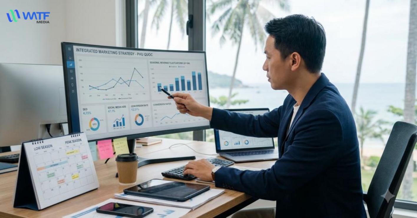 Marketing tổng thể giúp doanh nghiệp Phú Quốc đồng bộ các kênh, tối ưu chuyển đổi và thích ứng hiệu quả theo mùa. Marketing tổng thể giúp doanh nghiệp Phú Quốc đồng bộ các kênh, tối ưu chuyển đổi và thích ứng hiệu quả theo mùa.