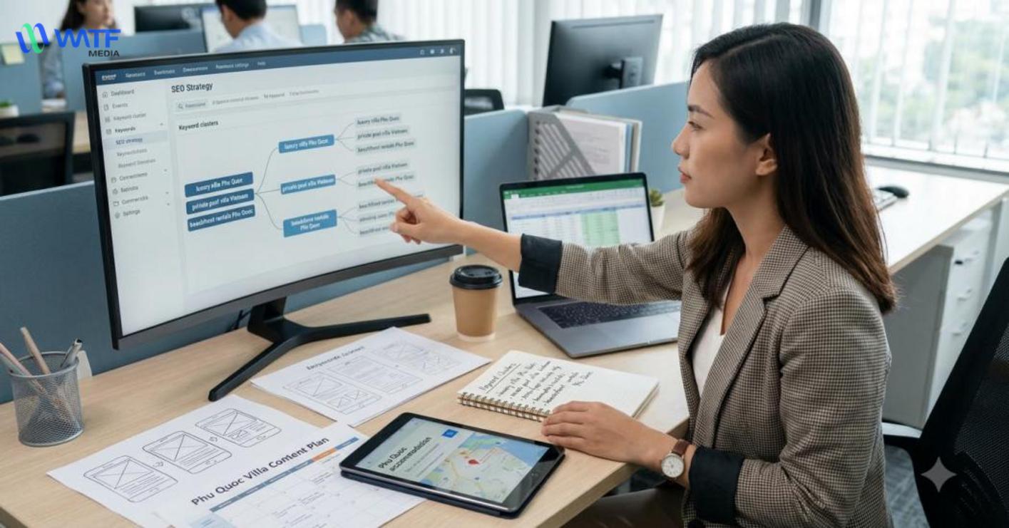 Quy trình triển khai dịch vụ seo villa phú quốc Quy trình triển khai dịch vụ seo villa phú quốc