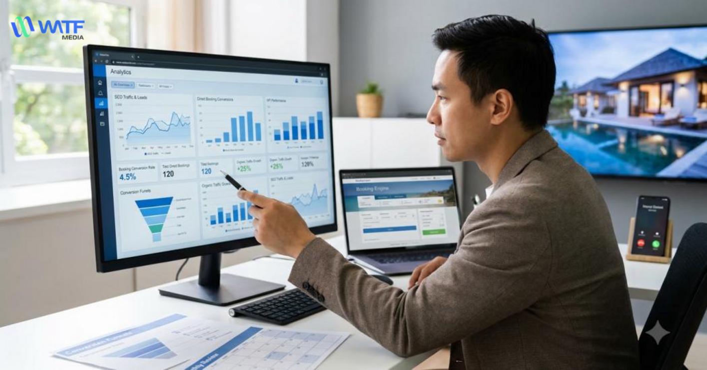 Cách đo lường hiệu quả seo và tối ưu đặt phòng trực tiếp cho villa Cách đo lường hiệu quả seo và tối ưu đặt phòng trực tiếp cho villa