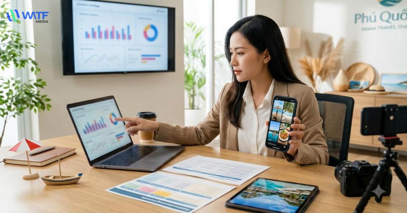 TikTok Phú Quốc giúp doanh nghiệp du lịch xây dựng thương hiệu và thu hút khách hàng tiềm năng