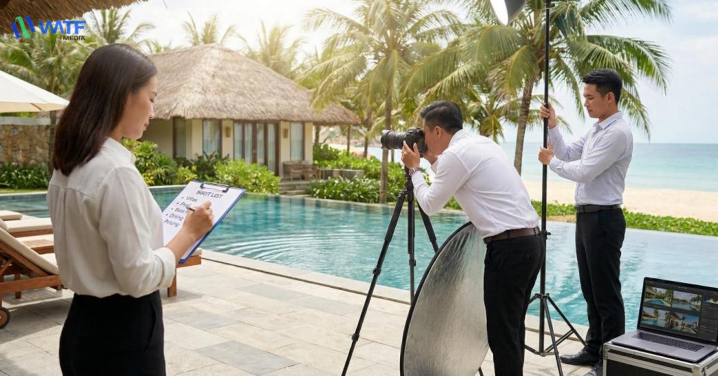 Báo giá chụp ảnh resort và tiêu chí chọn đơn vị thực hiện