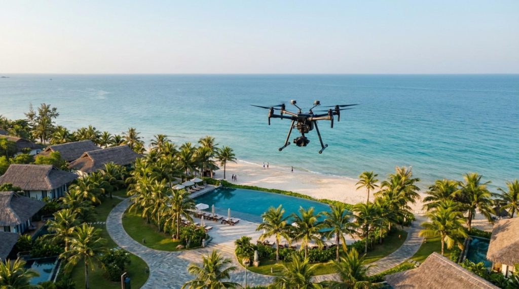 Dịch Vụ Flycam Resort Phú Quốc: Góc Nhìn Nghỉ Dưỡng