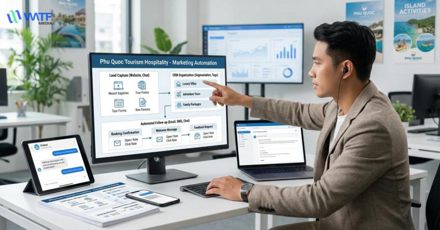 Dịch vụ marketing automation phú quốc là gì và phù hợp với ai?