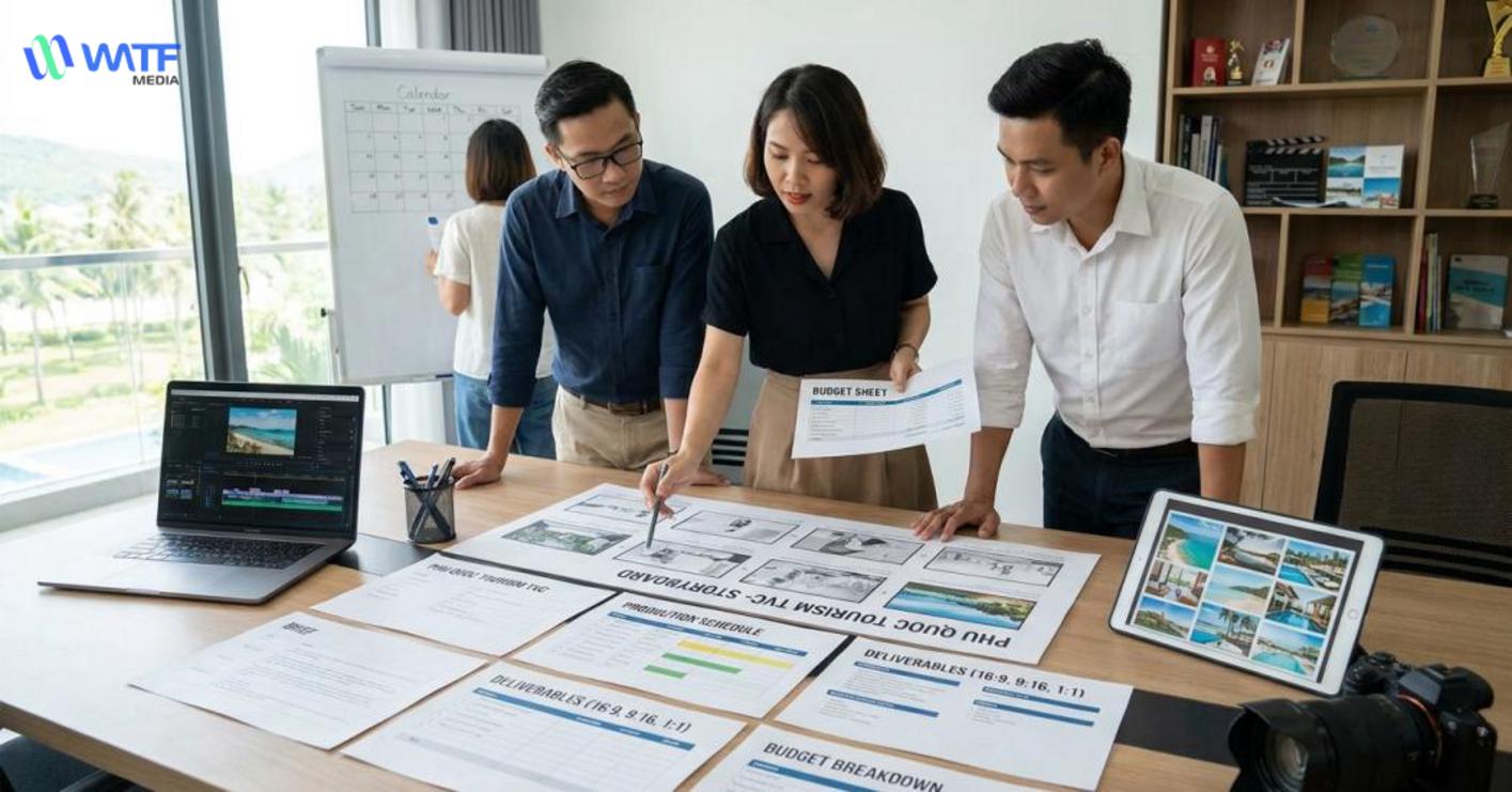 Quy trình sản xuất tvc, sản phẩm bàn giao và ngân sách Quy trình sản xuất tvc, sản phẩm bàn giao và ngân sách